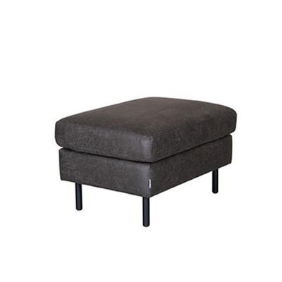 LABEL51 Hocker 'Genua' 80 x 45 x 60cm, kleur Antraciet LABEL51 Hocker 'Genua' 80 x 45 x 60cm, kleur Antraciet