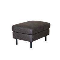 LABEL51 Hocker 'Genua' 80 x 45 x 60cm, kleur Antraciet - thumbnail
