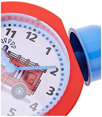 TFA Dostmann Sonstiges Haushaltsgerät Kinderwekker Kwarts 133 mm x 133 mm x 52 mm Rood, Blauw