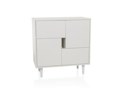 hjh LIVING Dressoir Lykkja (Wit)
