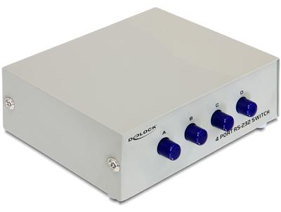 Delock 87589 Seriële switch 4 poorten
