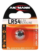 Ansmann alkaline knoopcel lr54 / lr1130 / ag10 - thumbnail