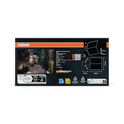 OSRAM HOMELIGHTING ENDURA Style Bat Wall 4099854461361 LED-buitenlamp (wand) OSRAM HOMELIGHTING ENDURA Style Bat Wall 4099854461361 LED-buitenlamp (wand)