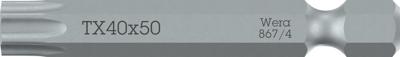 Wera 867/4 Z TORX® Bits, TX 27 x 50 mm - 1 stuk(s) - 05060136001