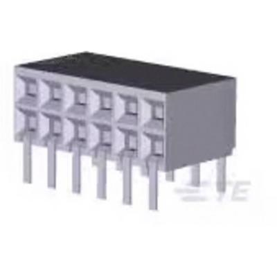 TE Connectivity 535512-1 Female header (standaard) Inhoud: 1 stuk(s) Tube