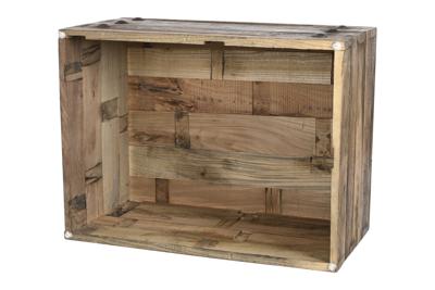 Hoofdtafel DKD Home Decor Pijnboom Gerecycleerd Hout 78 x 59 x 41 cm
