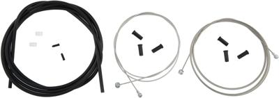 CONTEC remkabelset "stop+" ct brake cable set stop+ steel fr+rear compl black CONTEC remkabelset "stop+" ct brake cable set stop+ steel fr+rear compl black