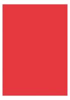 Kangaro K-0043F075 Papier A4 120gr Pak A 100 Vel Rood - thumbnail