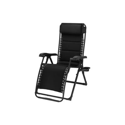 Barletta Relax Tuinstoel Zwart Travellife Buitengewoon de Boet - Buitengewoon de boet