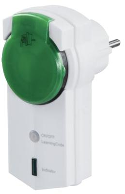 Hama Draadloos Stopcontact Voor Buiten Spatwaterdicht IP 44 30 M Bereik Wit