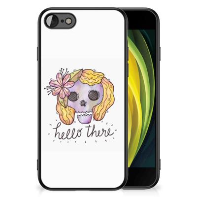 Telefoonhoesje iPhone SE 2022 | SE 2020 | 7/8 Boho Skull