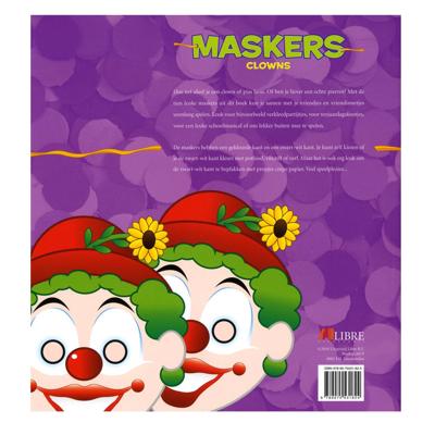 Centraal Boekhuis Maskers: clowns