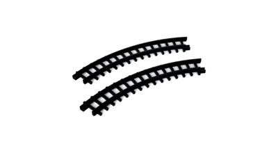 Kerstfiguur 2pc curved track for christmas express LEMAX - Lemax