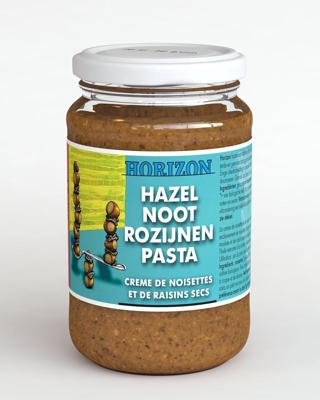Horizon Hazelnoot rozijnenpasta eko bio 350 Gram Horizon Hazelnoot rozijnenpasta eko bio 350 Gram