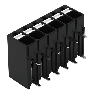 WAGO 2086-1206 Printklem 1.50 mm² Aantal polen 6 Zwart 1 stuk(s)
