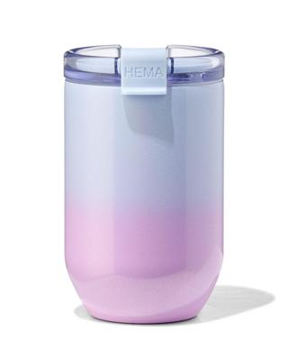 HEMA Koffiebeker to go 350ml rvs ombré