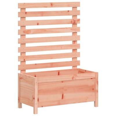 Plantenbak met rek 79x39,5x114 cm massief douglashout Plantenbak met rek 79x39,5x114 cm massief douglashout
