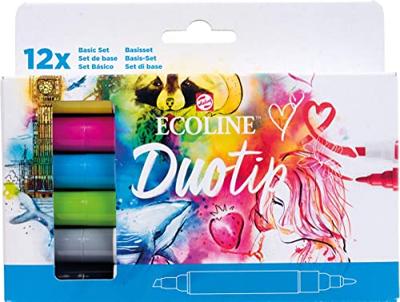 Duotip Talens Ecoline set à 12 stuks basis Duotip Talens Ecoline set à 12 stuks basis