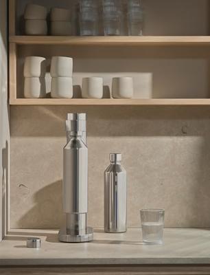 Stelton Brus Carbonator fles steel 1.2l