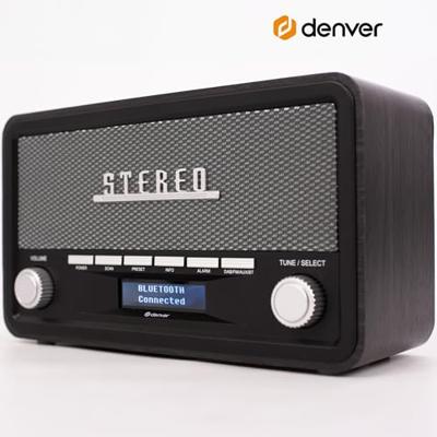 Denver DAB-18 Keukenradio VHF (FM), DAB+ Bluetooth Wekfunctie Donkergrijs