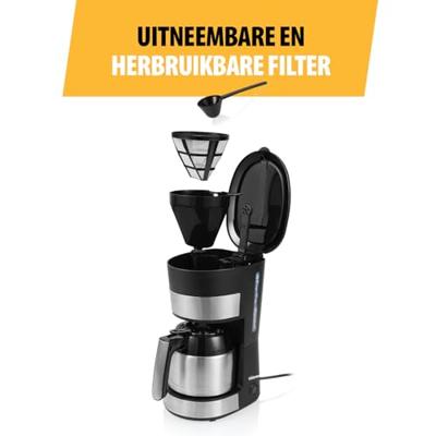 Tristar Koffiezetapparaat Zwart Capaciteit koppen: 10 Warmhoudfunctie