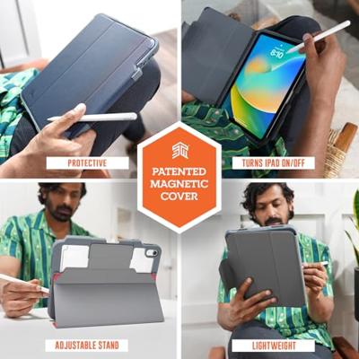 STM Goods Dux Plus Book cover Zwart, Transparant Tabletcover