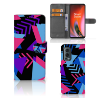 OnePlus Nord 2 5G | Book Case | Funky Triangle - thumbnail