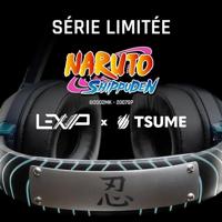 Lexip Naruto Shippuden Kakashi Kamui Over Ear headset Kabel, Bluetooth Stereo Zwart/blauw Headset, Volumeregeling, Microfoon uitschakelbaar (mute) Gamen - thumbnail