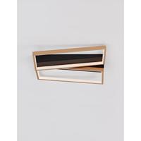 Lyora Design plafondlampElize zwart met goud - 9248113 - thumbnail