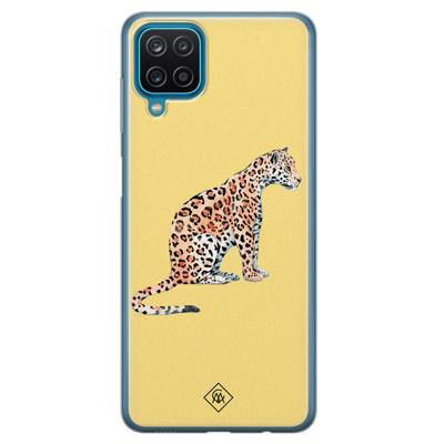 Samsung Galaxy A12 siliconen hoesje - Leo wild Samsung Galaxy A12 siliconen hoesje - Leo wild