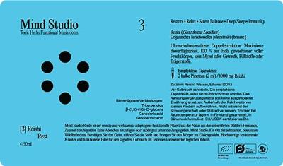 Mind Studio Biologisch Reishi Extract