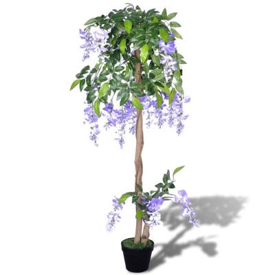 Kunstplant blauwe regen met pot 120 cm Kunstplant blauwe regen met pot 120 cm