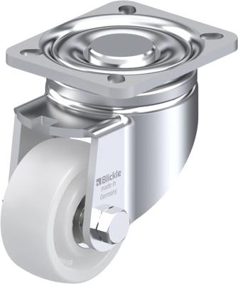 Blickle LH-SPO 75K Zwenkwiel Wieldiameter: 75 mm Draagvermogen (max.): 300 kg 1 stuk(s)