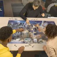 Ravensburger puzzel 3000 stukjes hogwarts castle cutaway - thumbnail