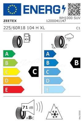 ZEETEX Banden 225 60 R18 104H XL Winterreifen OFF