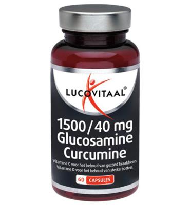 Lucovitaal Glucosamine Curcumine 1500/40mg Capsules