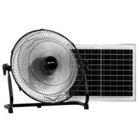 PCE Instruments PCE-SV 10 Vloerventilator 10 W (Ø x h) 350 mm x 395 mm Zwart Werkt ook op batterijen, Met accu - thumbnail