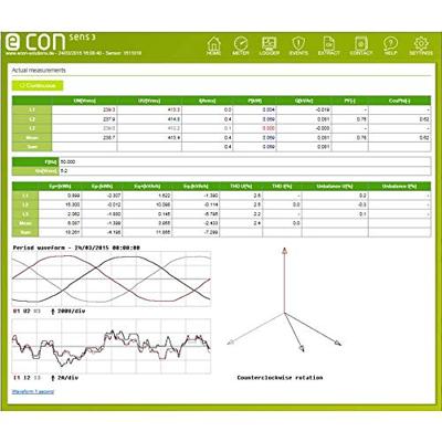 econ solutions econ sens3 - 400A kWh-meter 3-fasen met S0-interface 1 stuk(s) econ solutions econ sens3 - 400A kWh-meter 3-fasen met S0-interface 1 stuk(s)