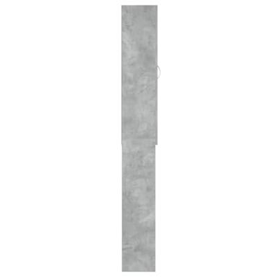 Wasmachinekast 64x25,5x190 cm betongrijs - thumbnail