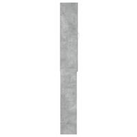 Wasmachinekast 64x25,5x190 cm betongrijs - thumbnail