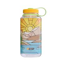 Nalgene Wide Mouth Clear Stained Glass Sustain 1L Drinkfles River 1L - thumbnail