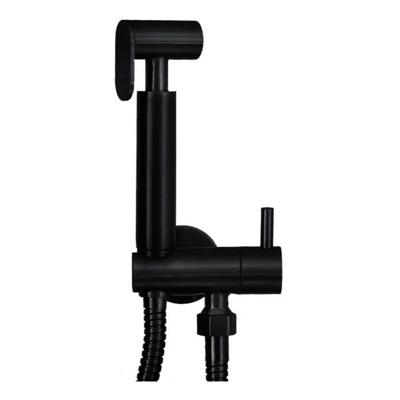 304 bidet handdoucheset mat zwart