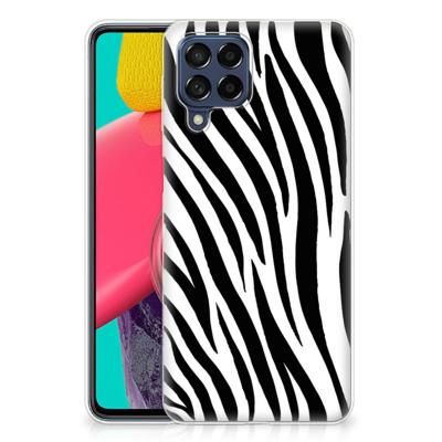 Samsung Galaxy M53 | TPU Hoesje | Zebra Samsung Galaxy M53 | TPU Hoesje | Zebra