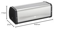 Brabantia Broodtrommel Matt Steel Fingerprint Proof - thumbnail