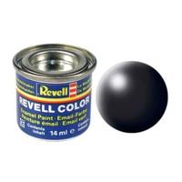 Revell - modelbouwverf nr 302 zwart zijdemat - thumbnail