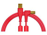 Chroma Cables USB-A To USB-B 1.5m Red Angled - thumbnail