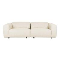 Zuiver 3-zits Bank 'Wings' Bouclé, kleur Naturel - thumbnail