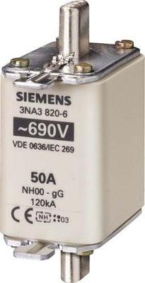 Siemens 3NA38306 Zekeringsinzetstuk Afmeting zekering : 0 100 A 690 V 3 stuk(s)
