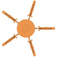 Weidmüller 1514490000 Codeerelement Oranje 50 stuk(s) - thumbnail