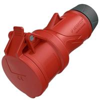 CEE 32A 5-polig contrastekker voor krachtstroom 400V 5-polig type 14523 schroefloos Mennekes Nieuw - thumbnail